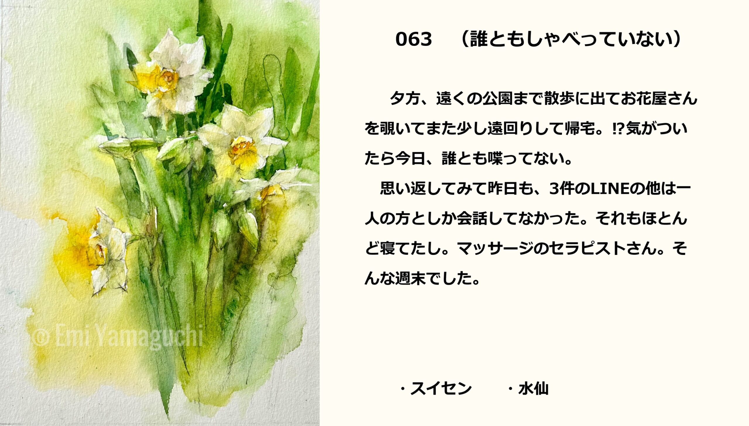 63 ニホンスイセン